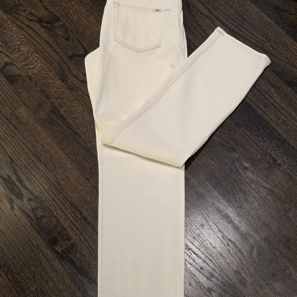 Faherty Off-White Denim Pants